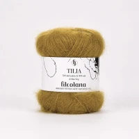 Włóczka Tilia 136 Mustard - musztardowy  (Filcolana)