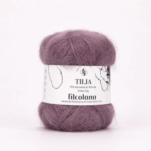 Włóczka Tilia 286 Purpur - purpura wrzosowa (Filcolana)