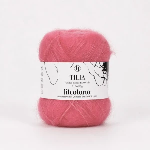 Włóczka Tilia 335 Peach Blossom -  kwiat brzoskwini (Filcolana)