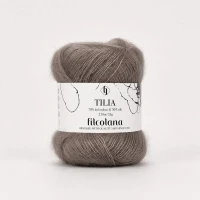Włóczka Tilia 354 Light Truffle  - przygaszony brąz (Filcolana)