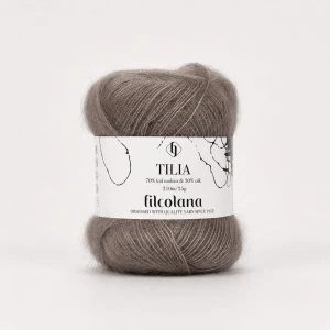 Włóczka Tilia 354 Light Truffle  - przygaszony brąz (Filcolana)