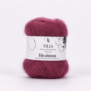 Włóczka Tilia 213 Fuchsia - fuksja (Filcolana)