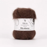 Włóczka Tilia 325 Coffee  - kawowy brąz (Filcolana)