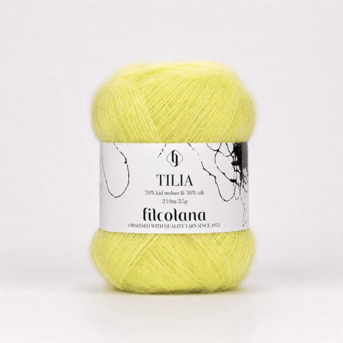 Tilia 255 Limelight - cytrynowy żółty (Filcolana)