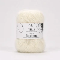 Włóczka Tilia 101 Natural White  - naturalna biel (Filcolana)