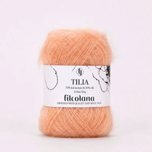 Włóczka Tilia 341 Winter Peach - chłodna brzoskwinia (Filcolana)