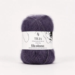 Włóczka Tilia 349 Mauve - fiołkowy (Filcolana)