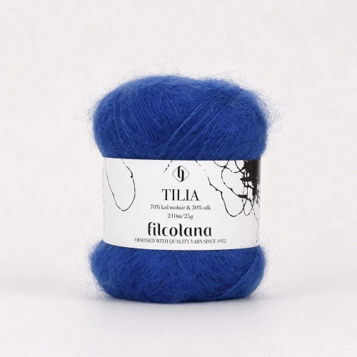 Włóczka Tilia 337 Bright Cobalt - jasny kobalt