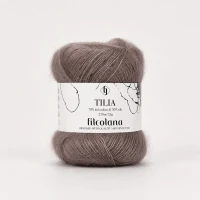 Włóczka Tilia 354 Light Truffle  - przygaszony brąz (Filcolana)