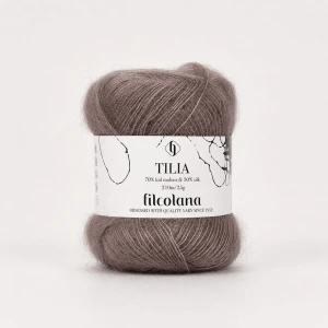 Włóczka Tilia 354 Light Truffle  - przygaszony brąz (Filcolana)