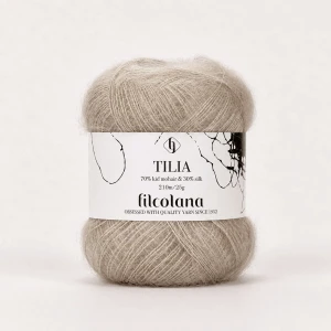 Włóczka Tilia 336 Latte  - kawa latte (Filcolana)