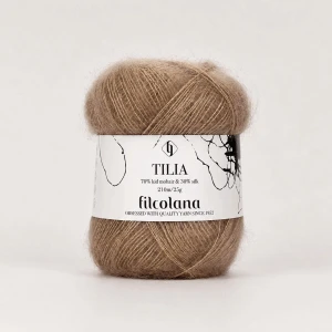 Włóczka Tilia 364 Chai  - herbaciany brąz (Filcolana)