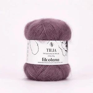 Włóczka Tilia 286 Purpur - purpura wrzosowa (Filcolana)