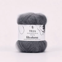 Włóczka Tilia 338 Frost Grey -  mroźny szary (Filcolana)