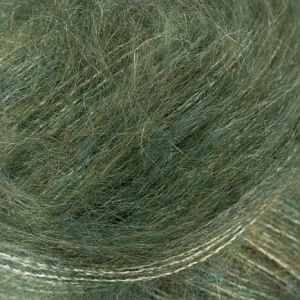 Włóczka Kid Silk Nuance 020 iglasta zieleń ( Laines du Nord )