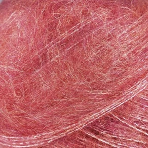 Włóczka Kid Silk Nuance 012 różany grejpfrut ( Laines du Nord )