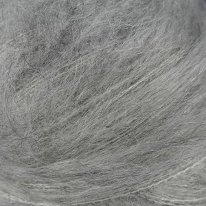 Włóczka Kid Silk Nuance 045 popielaty melanż ( Laines du Nord )