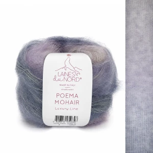Włóczka Poema Mohair 009 - 50g / 420m ( Laines du Nord )