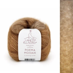 Włóczka Poema Mohair 010 - 50g / 420m ( Laines du Nord )