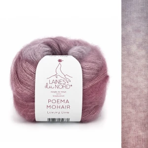 Włóczka Poema Mohair 011 - 50g / 420m ( Laines du Nord )