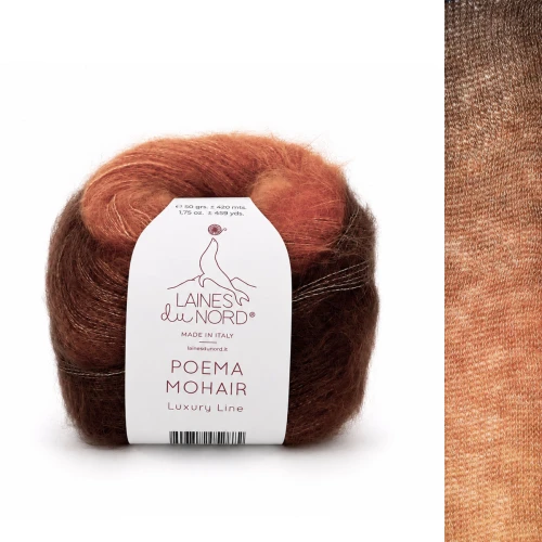Włóczka Poema Mohair 013 - 50g / 420m