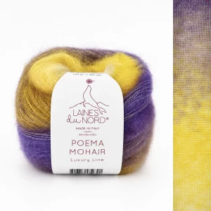 Włóczka Poema Mohair 017 - 50g / 420m ( Laines du Nord )