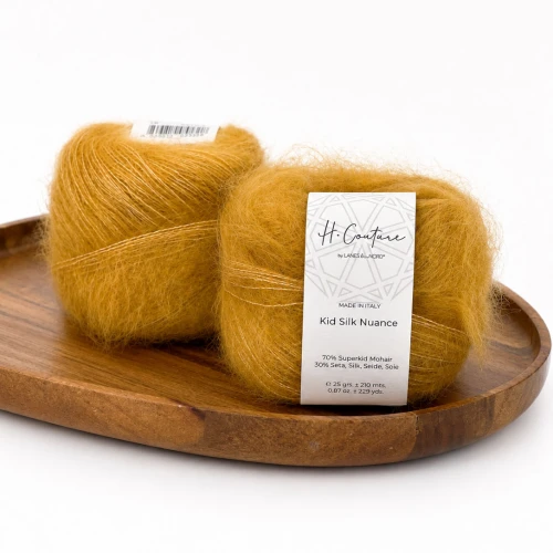 Włóczka Kid Silk Nuance 015 miodowy