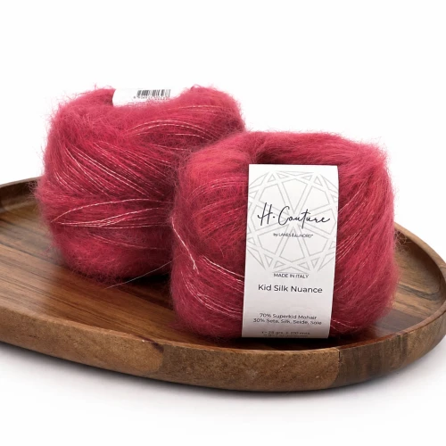Włóczka Kid Silk Nuance 012 różany grejpfrut
