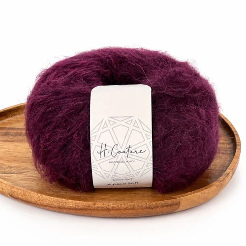 Włóczka Alpaca Soft 04 - winogrono