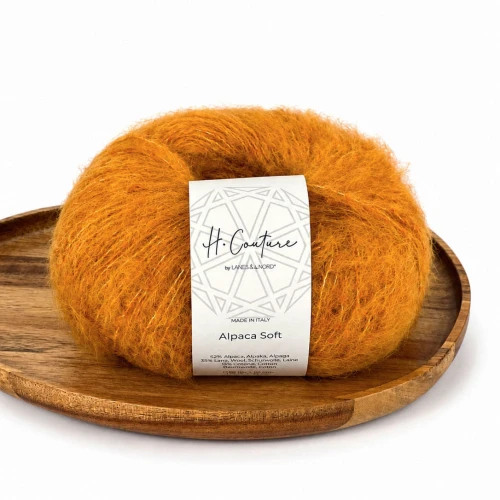 Włóczka Alpaca Soft 07 - kurkuma
