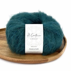 Włóczka Alpaca Soft 10 - morski ( Laines du Nord )