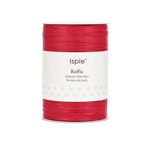 Rafia Ispie 163A Imperial Red - 100% wiskoza 250 m