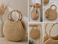 uchwyty bambusowe 15cm