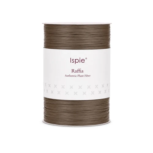 rafia w kolorze naturalnego kremowego karmelu