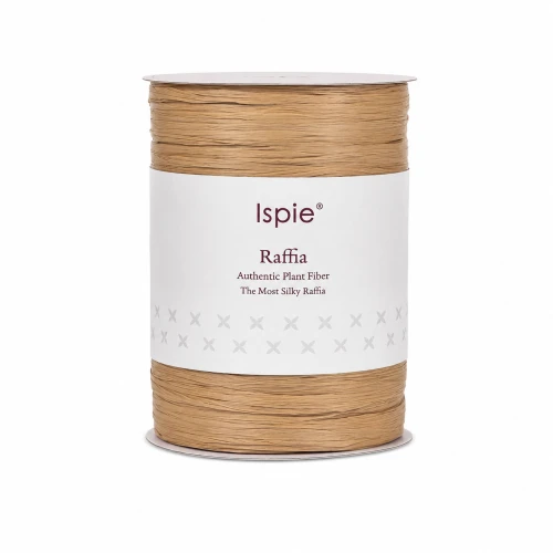 Rafia Ispie 187A Kraft - 100% wiskoza 250 m