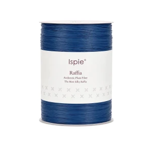 Rafia Ispie 112E Retro blue - 100% wiskoza 250 m