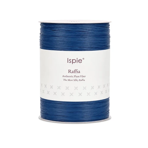 Rafia Ispie 112E Retro blue - 100% wiskoza 250 m
