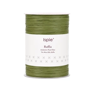 Rafia Ispie 121A Olive - 100% wiskoza 250 m