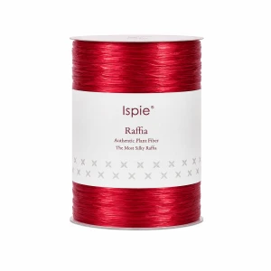Rafia Ispie 263A Red diamond - 100% wiskoza 250 m