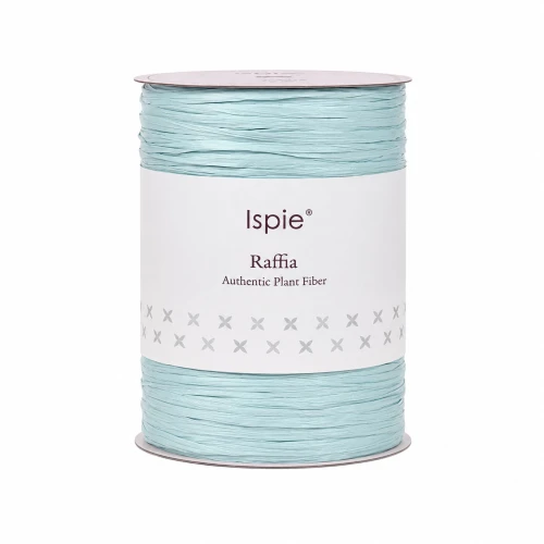 pastelowa niebieska włóczka rafia ispie