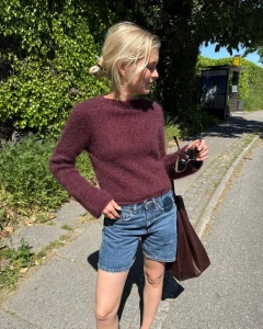 Wzór PetiteKnit Ivy Blouse w j. angielskim z polskim tłumaczeniem 