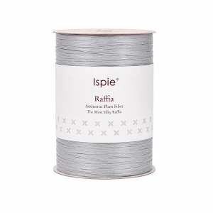 Rafia Ispie 120A Light gray - 100% wiskoza 250 m