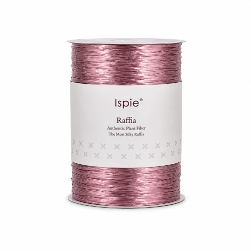 Rafia Ispie 267B Rose Quartz - 100% wiskoza 250 m