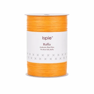 Rafia Ispie D35 Apricot - 100% wiskoza 250 m