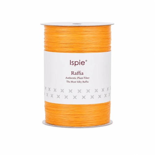 Rafia Ispie D35 Apricot - 100% wiskoza 250 m