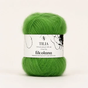 Włóczka Tilia 279 Juicy Green - soczysta zieleń (Filcolana)