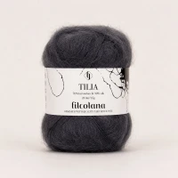 Włóczka Tilia 331 Steel-  grafitowy (Filcolana)