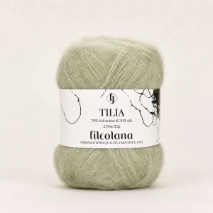 Włóczka Tilia 355 Green Tea - zielona herbata (Filcolana)