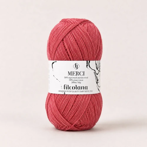 Włóczka Merci 614 Strawberry Daiquiri