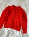 Stockholm Sweater V-Neck PetiteKnit – sweter z dekoltem V